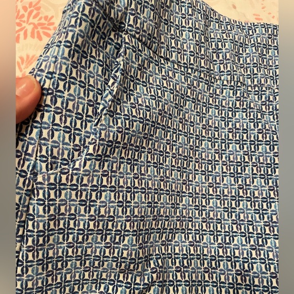 Euc Zac and Rachel blue patterned golf skort size 12 - Picture 6 of 7